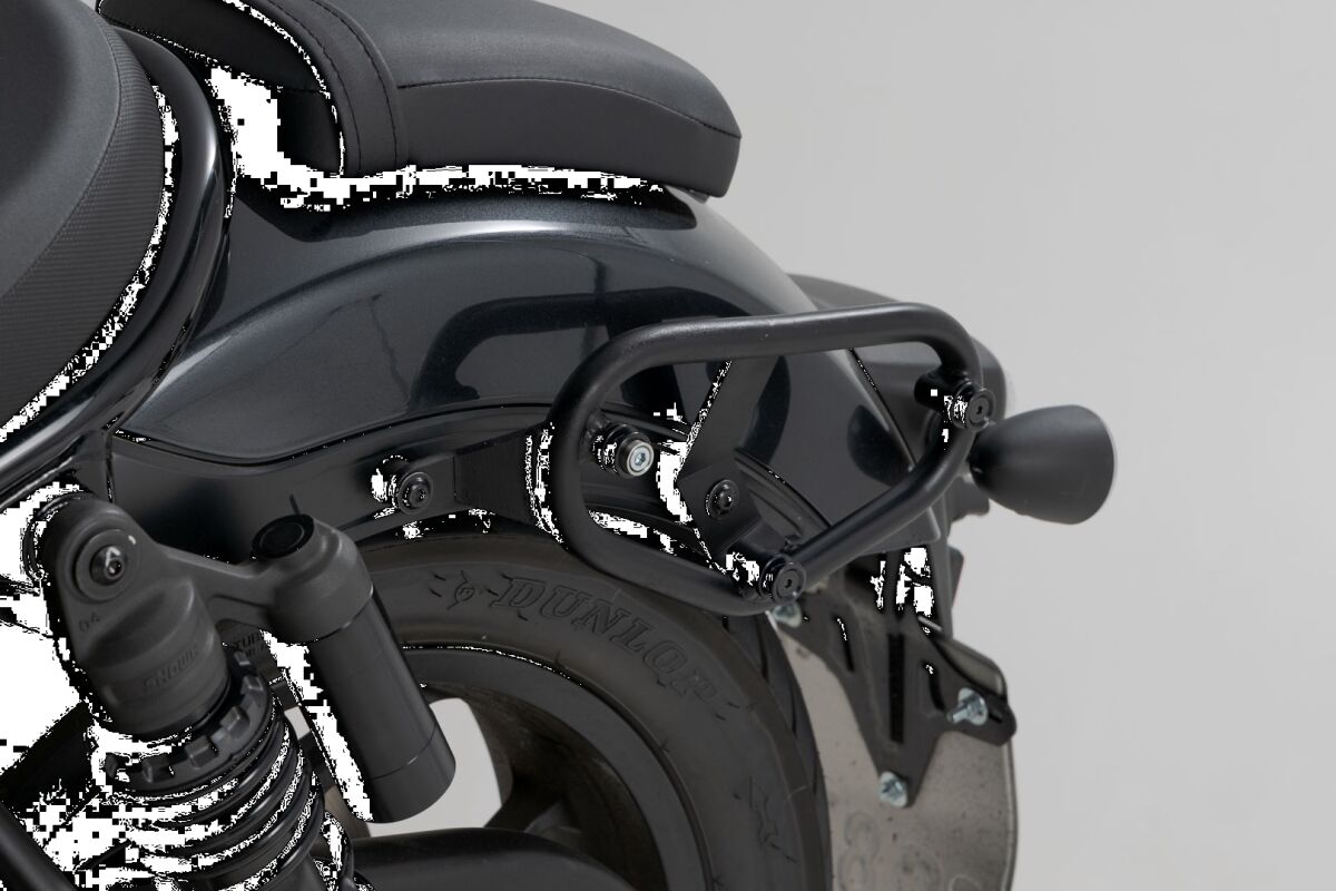 SW-MOTECH SLC SIDE CARRIER LEFT BLACK Honda CMX1100 Rebel HTA.01.843.10000