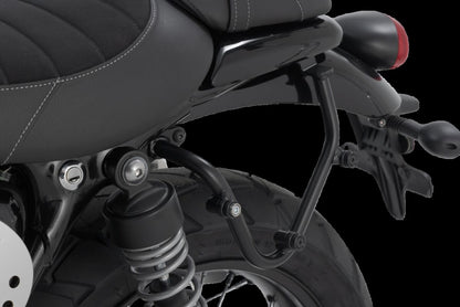 SW-MOTECH SLC SIDE CARRIER LEFT BLACK Triumph Street Twin/ Scrambler/ Cup, Thruxton TFC HTA.11.667.10003