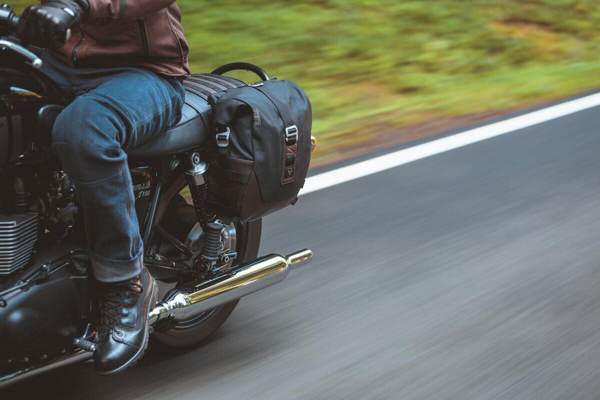 SW-MOTECH Legend Gear LS2 Side Bag System Brown Edition BC.HTA.00.403.20100