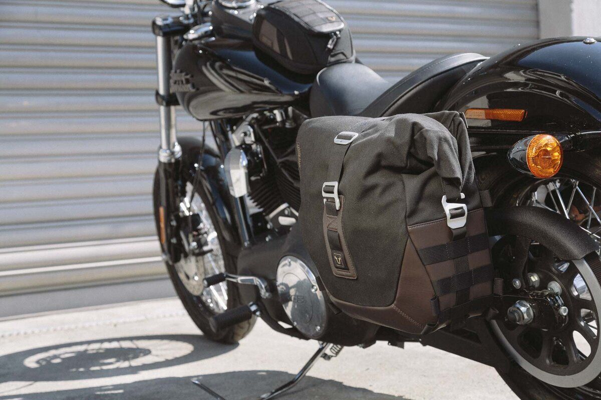 SW-MOTECH Legend Gear LC1 & LC 2 Side Bag System Brown Edition BC.HTA.18.791.20100