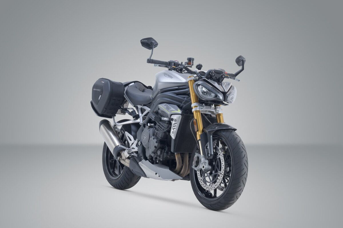SW-MOTECH PRO BLAZE H Saddlebag Set with EDGE Protection & Heat Guard BC.HTA.11.740.36200