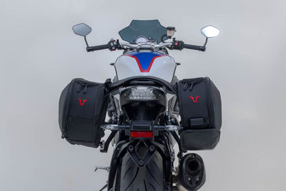 SW-MOTECH PRO BLAZE H Saddlebag Set with EDGE Protection & Heat Guard BC.HTA.07.740.35300