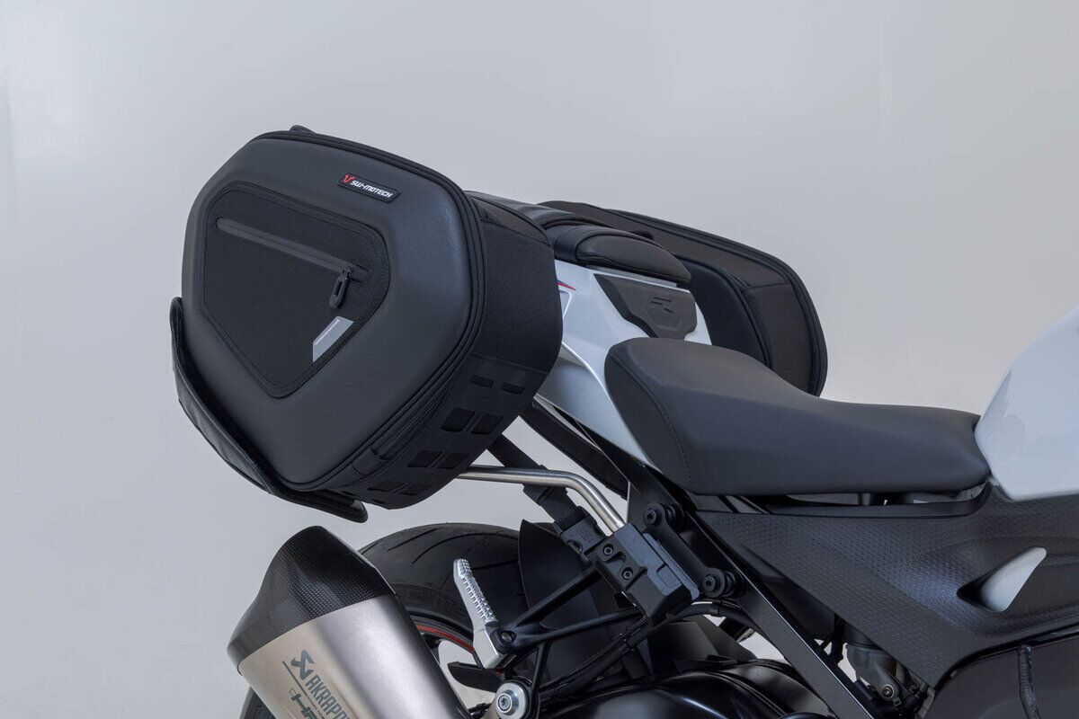 SW-MOTECH PRO BLAZE H Saddlebag Set with EDGE Protection & Heat Guard BC.HTA.07.740.35300