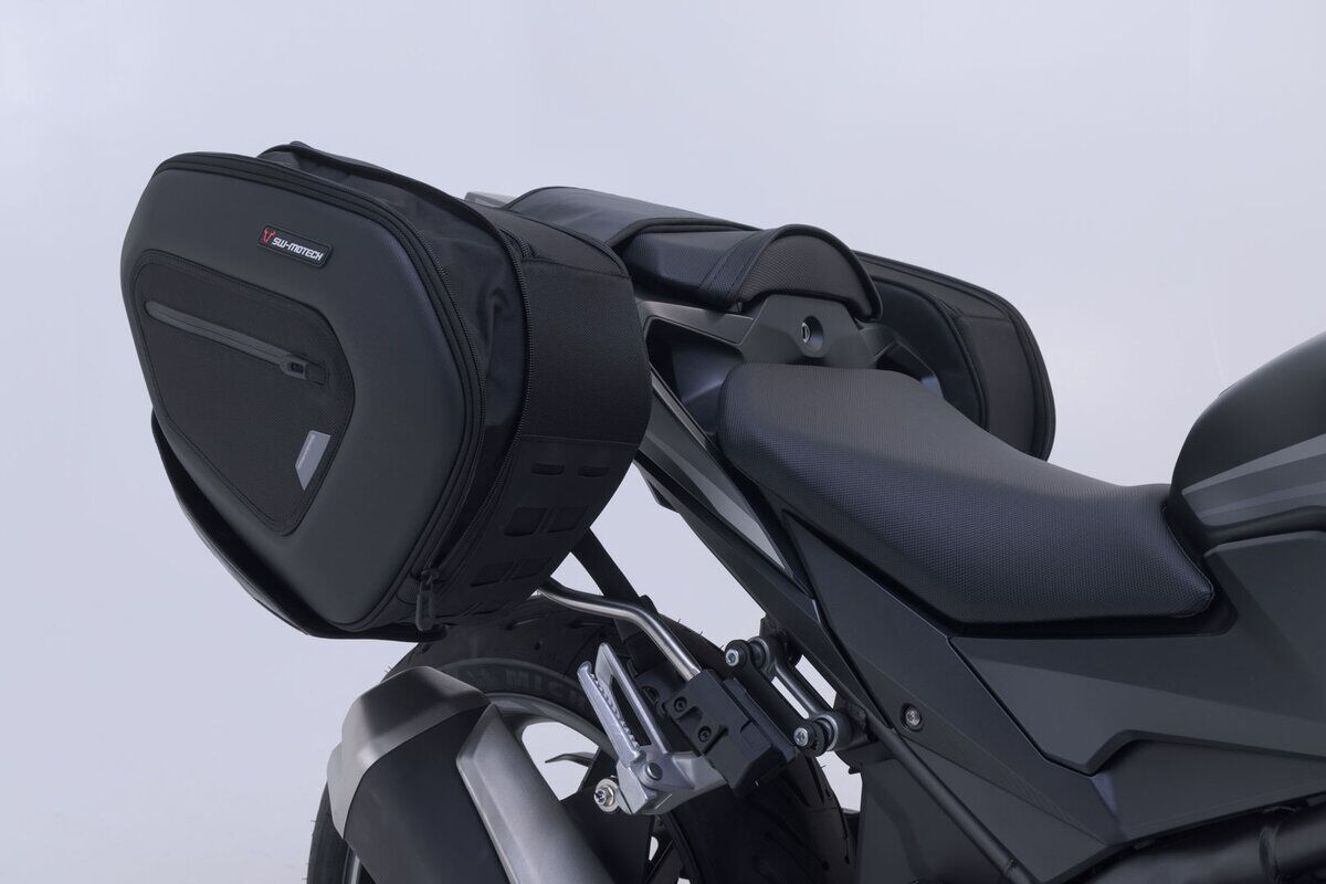SW-MOTECH PRO BLAZE H Saddlebag Set with EDGE Protection & Heat Guard BC.HTA.01.740.36800