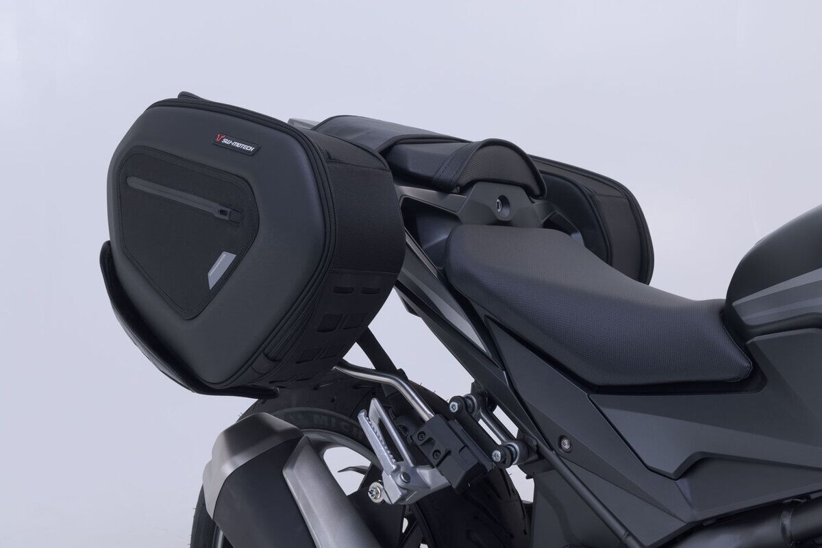 SW-MOTECH PRO BLAZE H Saddlebag Set with EDGE Protection & Heat Guard BC.HTA.01.740.36800