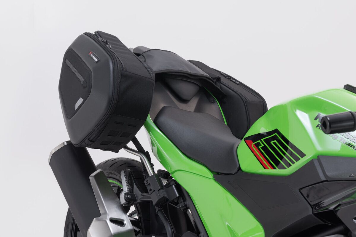 SW-MOTECH PRO BLAZE H Saddlebag Set with EDGE Protection & Heat Guard BC.HTA.08.740.36900