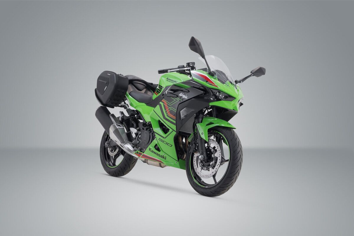 SW-MOTECH PRO BLAZE H Saddlebag Set with EDGE Protection & Heat Guard BC.HTA.08.740.36900
