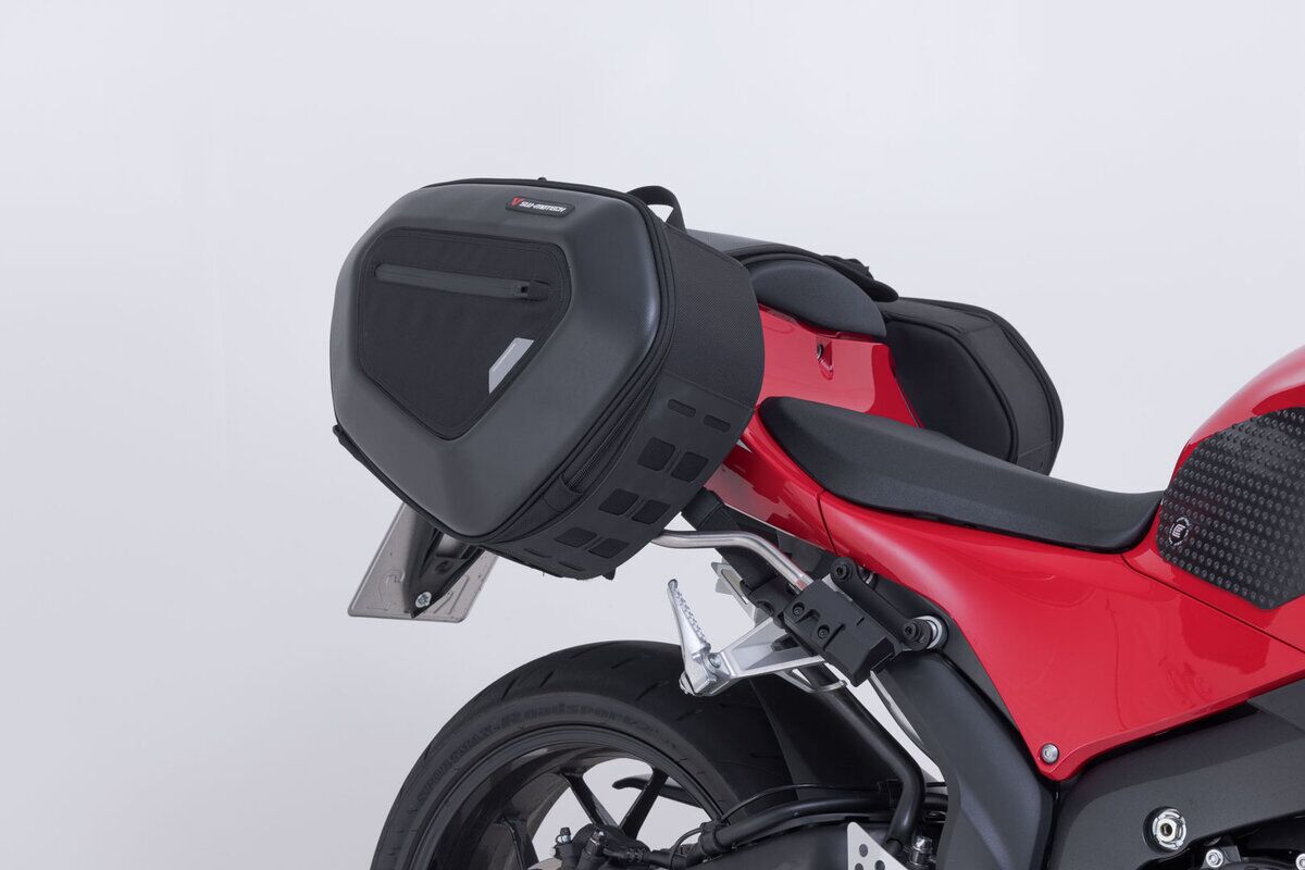 SW-MOTECH PRO BLAZE H Saddlebag Set with EDGE Protection & Heat Guard BC.HTA.01.740.35001