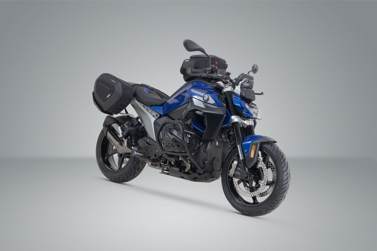 SW-MOTECH PRO BLAZE H Saddlebag Set with EDGE Protection & Heat Guard BC.HTA.07.740.35000