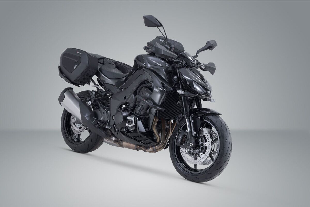 SW-MOTECH PRO BLAZE H Saddlebag Set with EDGE Protection & Heat Guard BC.HTA.08.740.38900