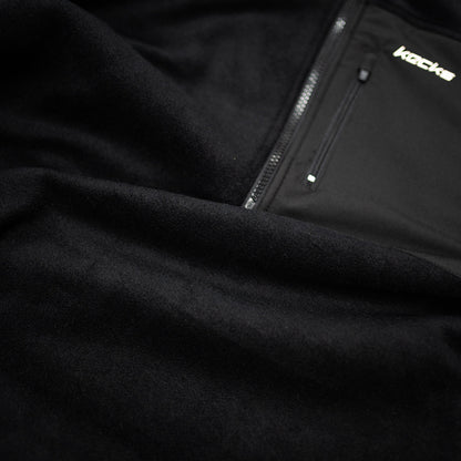 Polar 1/4 Zip Black