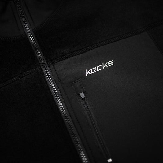 Polar 1/4 Zip Black