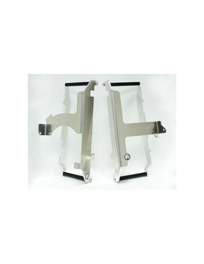 Radiator braces in aluminum with black spacers for Sherco 250 - 300SEFR