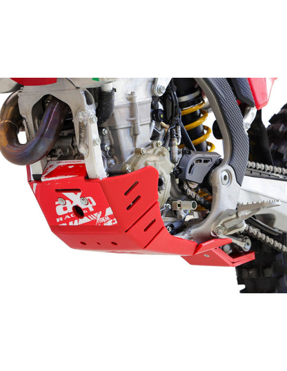 Skid Plate Hard Enduro Ducati Desmo450 MX / EDX / EDS (2025 – 2026) - red