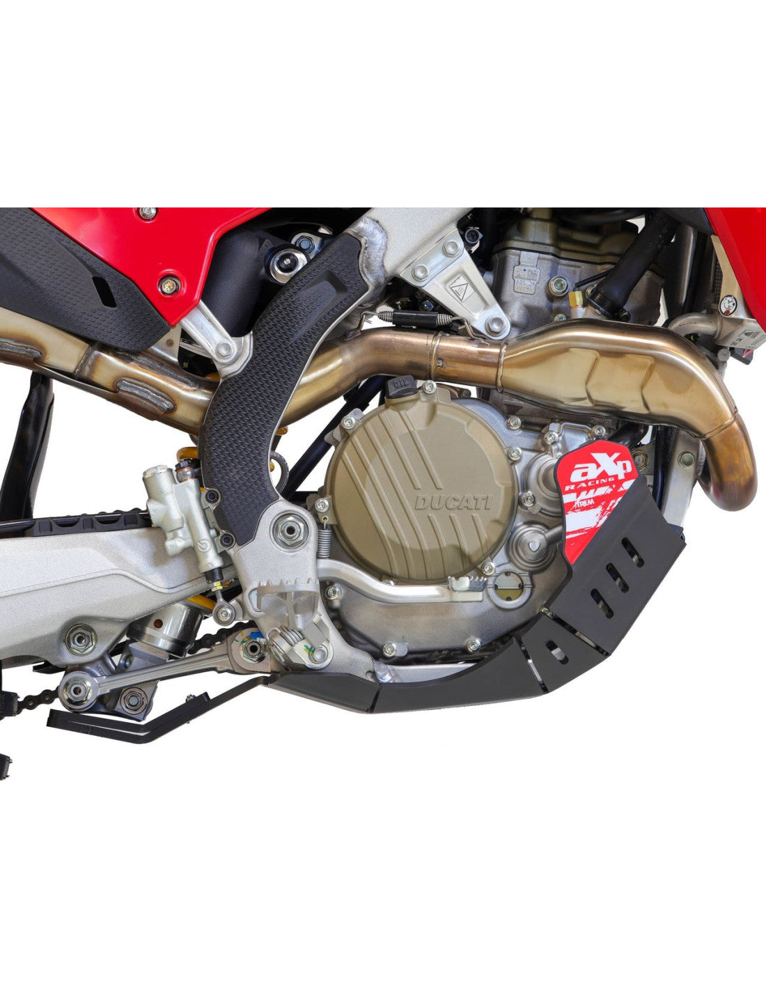 Skid Plate Hard Enduro Ducati Desmo450 MX / EDX / EDS (2025 – 2026) - black