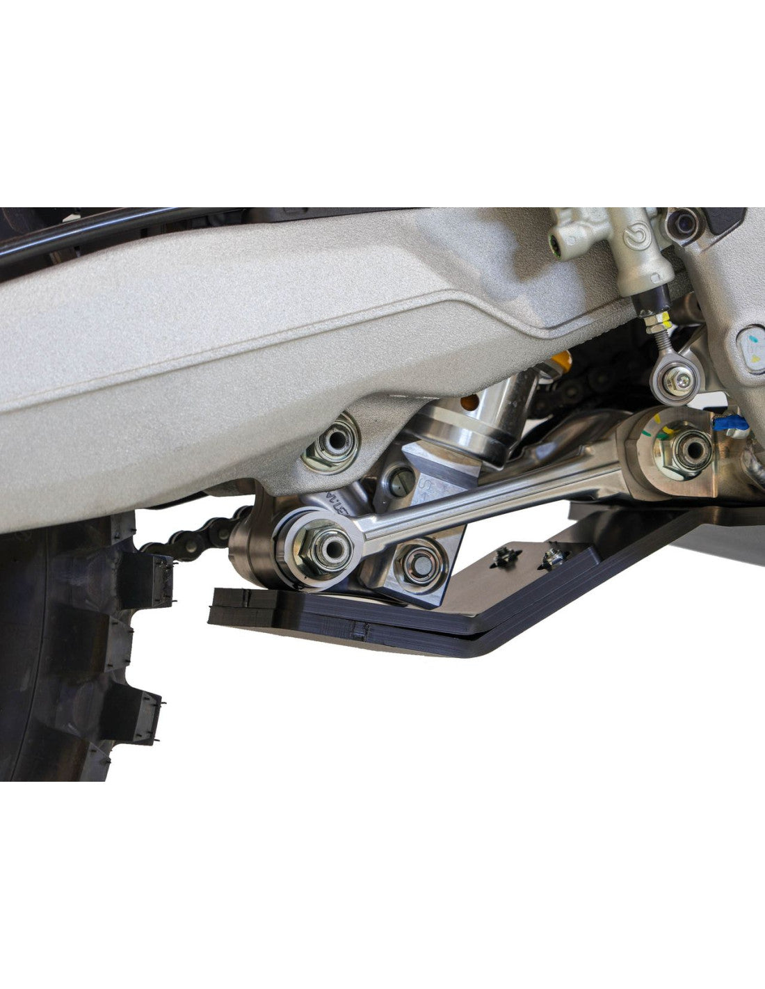 Skid Plate Hard Enduro Ducati Desmo450 MX / EDX / EDS (2025 – 2026) - black