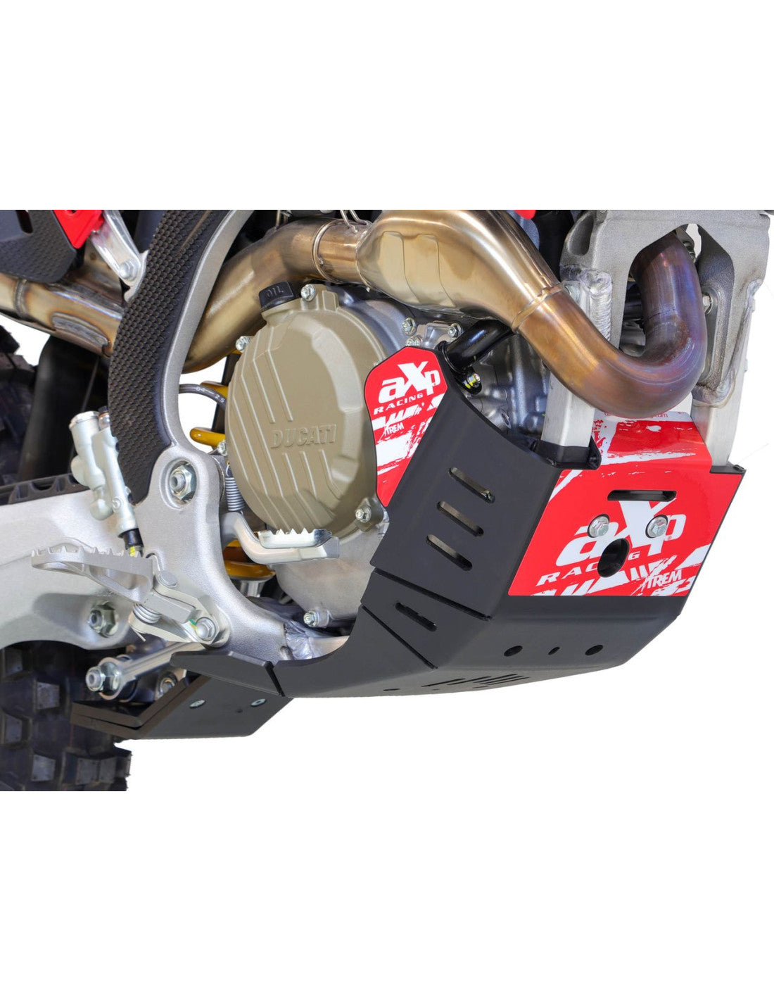 Skid Plate Hard Enduro Ducati Desmo450 MX / EDX / EDS (2025 – 2026) - black