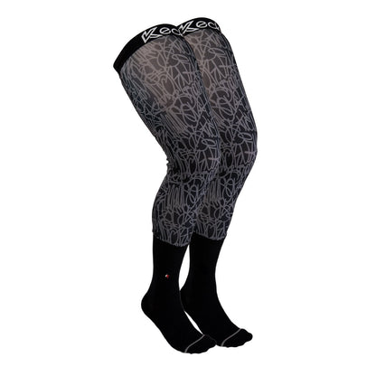 Scribble Moto Sock