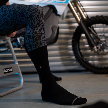 Scribble Moto Sock