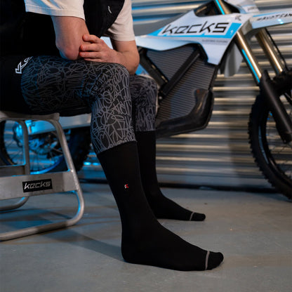 Scribble Moto Sock