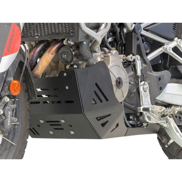 AXP Skid Plate Aprilia Tuareg 660 with linkage guard (2020-2026) - Black