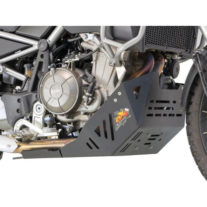 AXP Skid Plate Aprilia Tuareg 660 with linkage guard (2020-2026) - Black
