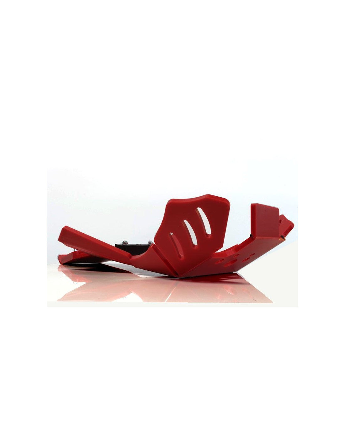 Sabot rouge en plastique PEHD avec protection de biellette pour Beta 250RR - 300RR