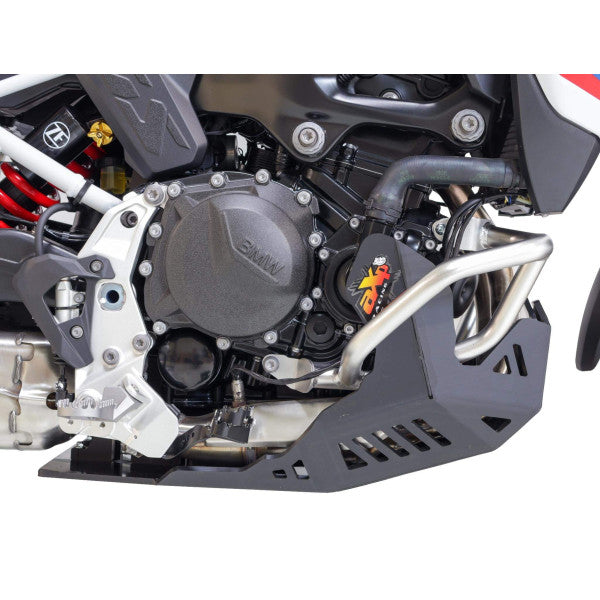 AXP Skid plate BMW F900GS WITH BMW / SW Motech crash bars ( 2024 - 2026 ) - Black