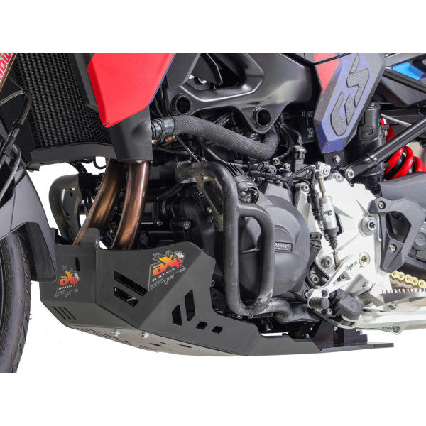 AXP Skid plate Adventure BMW F900GS WITH Outback Motortek crash bars (2024-2026)