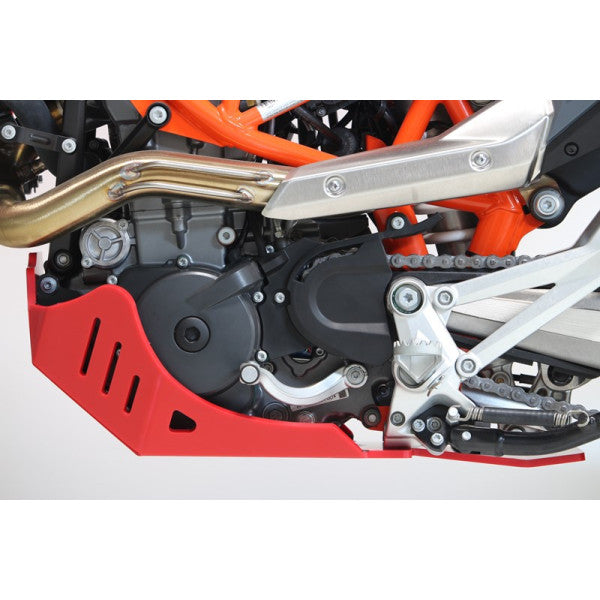 AXP Skid Plate enduro GasGas ES700 / SM700 ( 2022 - 2025 ) - Red