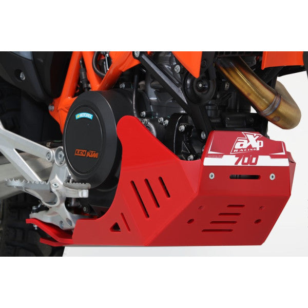 AXP Skid Plate enduro GasGas ES700 / SM700 ( 2022 - 2025 ) - Red
