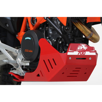 AXP Skid Plate enduro GasGas ES700 / SM700 ( 2022 - 2025 ) - Red