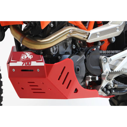 AXP Skid Plate enduro GasGas ES700 / SM700 ( 2022 - 2025 ) - Red