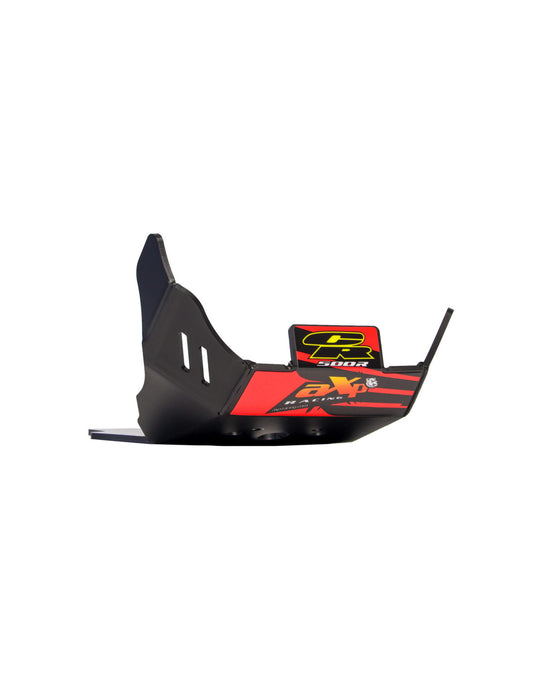 Sabot noir en plastique PEHD 6mm pour Honda CR500