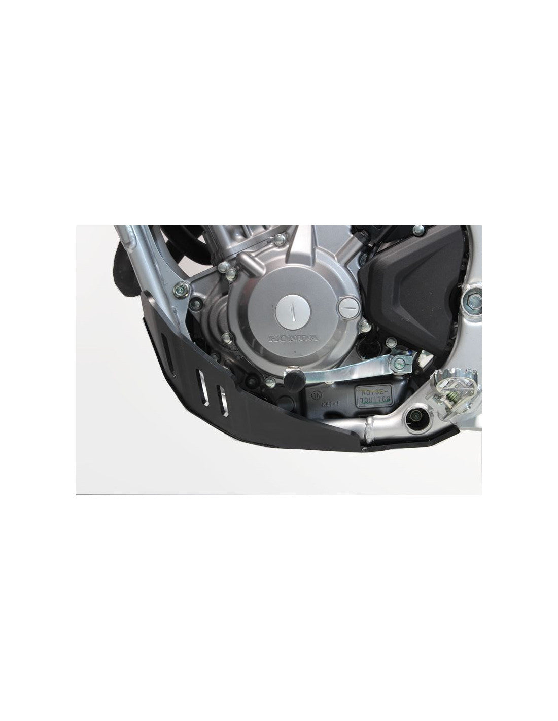 Côté gauche du sabot en plastique PEHD 6mm pour Honda CRF300L