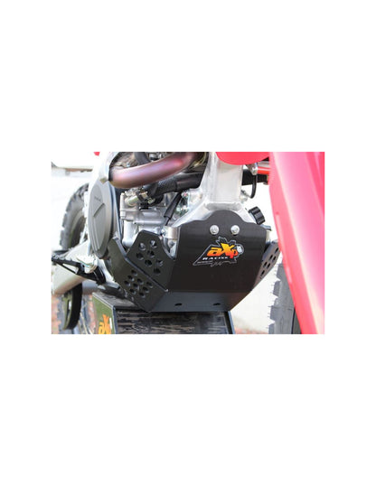 Côté droit du sabot noir en plastique PEHD avec protection de biellette pour Honda CRF450L - CRF450XR