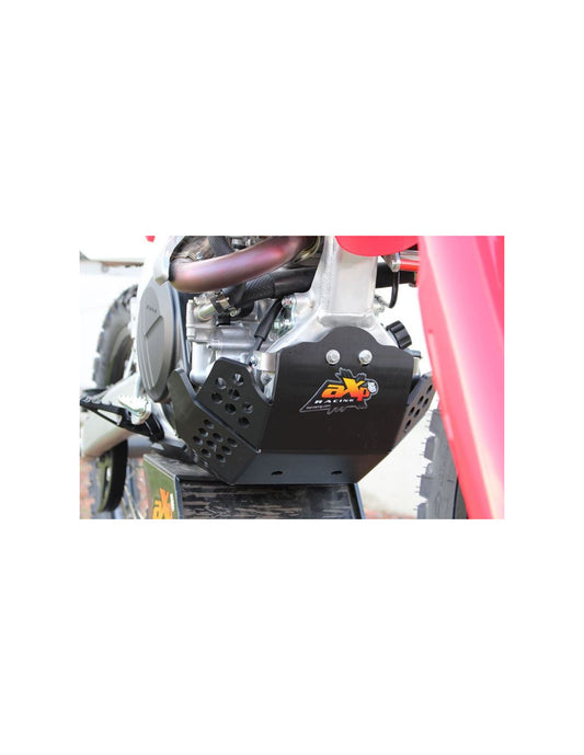 Côté droit du sabot noir en plastique PEHD avec protection de biellette pour Honda CRF450L - CRF450XR