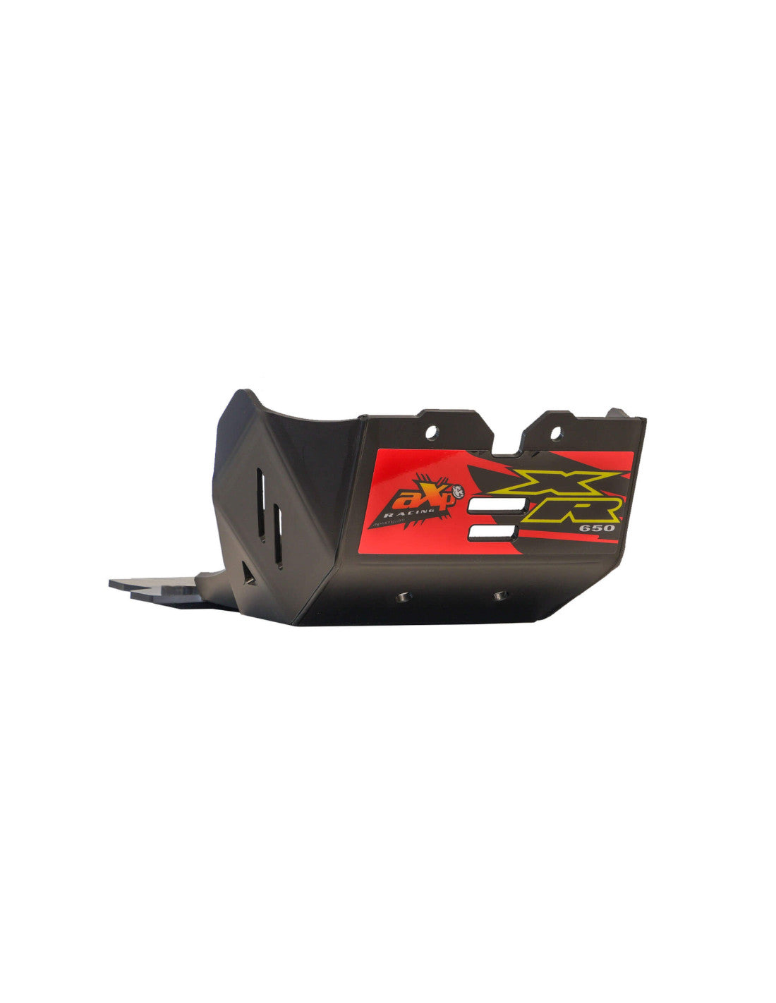 Sabot noir en plastique PEHD 6mm avec protection de biellette pour Honda XR650R