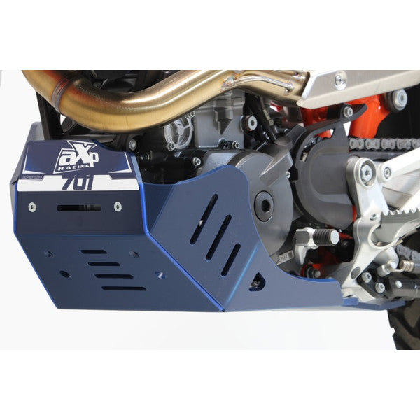 AXP Skid Plate Husqvarna 701 Supermoto / Enduro ( 2014 - 2025 ) - Blue