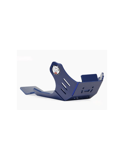 Sabot bleu en plastique PEHD avec protection de biellette pour Husqvarna FC250 - FC350