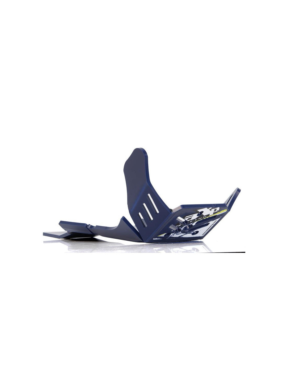 Sabot bleu en plastique PEHD avec protection de biellette pour Husqvarna FE450 - FE501