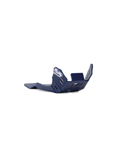 Sabot bleu en plastique PEHD avec protection de biellette pour Husqvarna TC125 - TE150