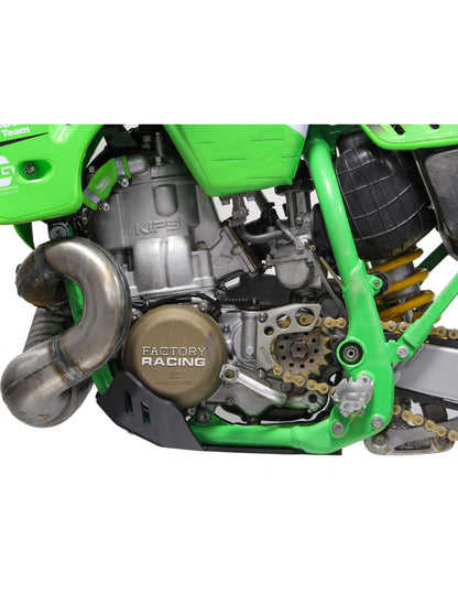 Côté gauche du sabot en plastique PEHD pour Kawasaki KX250 y KX500