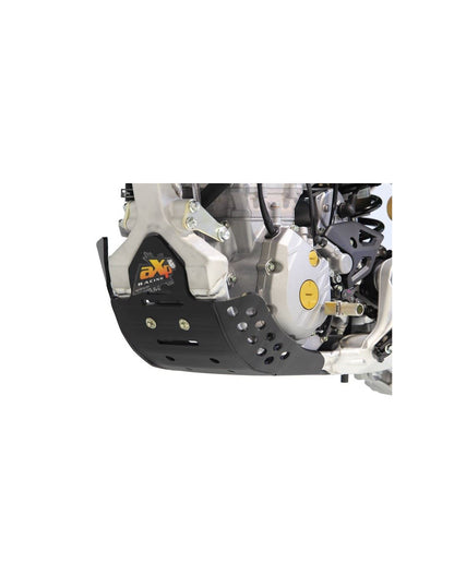 Côté gauche du sabot noir en plastique PEHD 6mm pour Kawasaki KX250