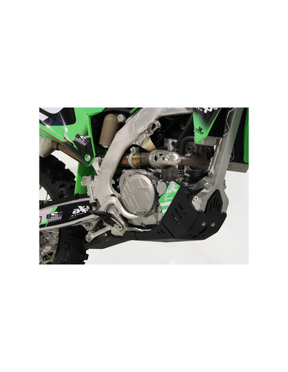 Côté droit du sabot en plastique PEHD avec protection de biellette pour Kawasaki KX250