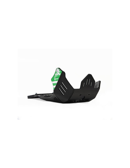 Sabot noir en plastique PEHD avec protection de biellette pour Kawasaki KX250