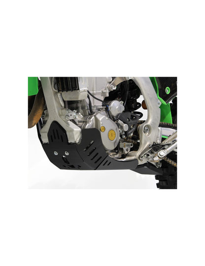 Côté gauche du sabot en plastique PEHD avec protection de biellette pour Kawasaki KX450