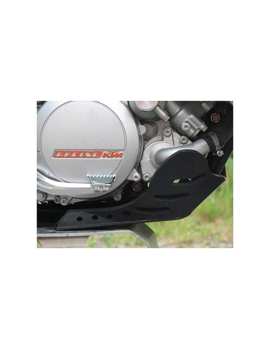 Côté droit du sabot noir en plastique PEHD pour KTM 125SX - 125EXC