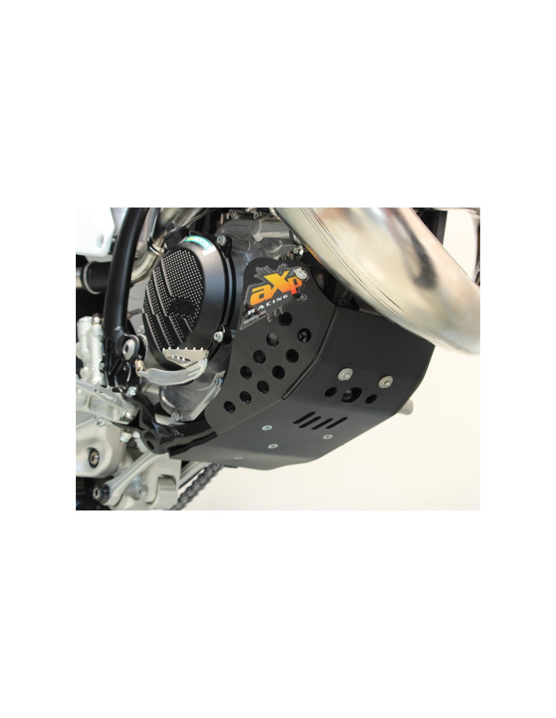 Côté droit du sabot en plastique PEHD noir 6mm pour KTM et Husqvarna 250 - 300