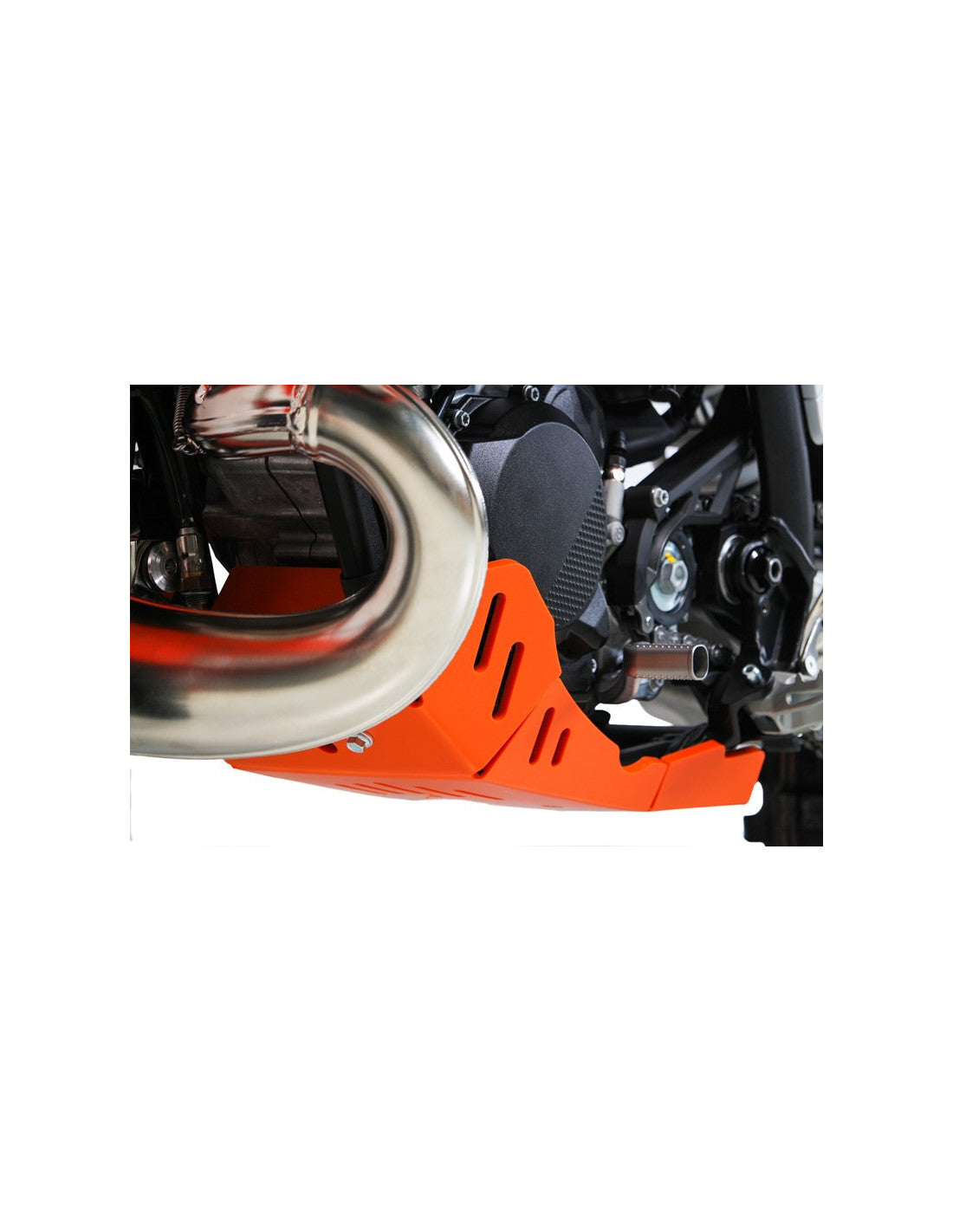 Côté gauche du sabot en plastique PEHD pour KTM 250EXC et 300EXC